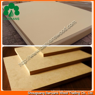 MDF-Platten / Roh-MDF / Normal-MDF / Melamin-MDF